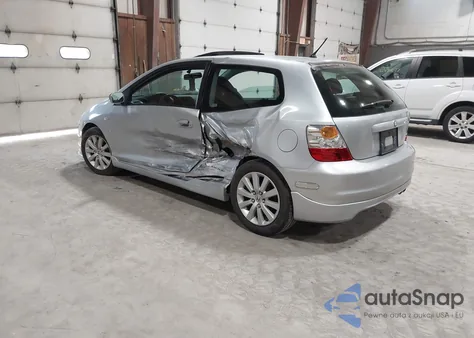 2005 Honda Civic Si from USA, damaged, VIN SHHEP33555U501838
